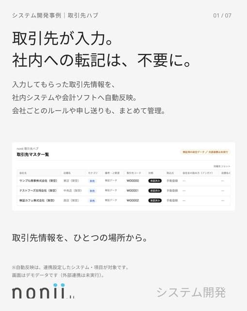 取引先ハブのInstagram投稿表紙